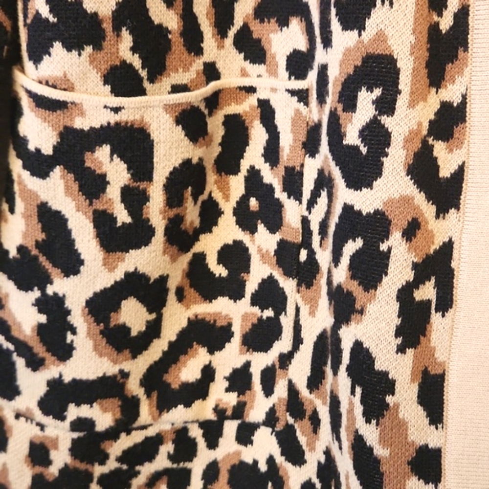 J.Crew Leopard Cardigan - Picture 2 of 3